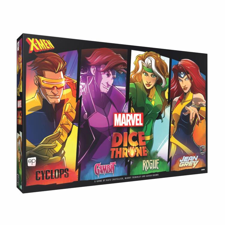 Dice Throne Marvel Cyclop-Gambit-Rogue-Jean Grey