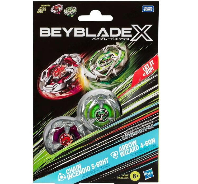 Beyblade X Chain Incendio/Arrow Wizard