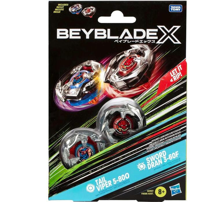Beyblade X Tail Viper 5-800/Sword dran 3-60F