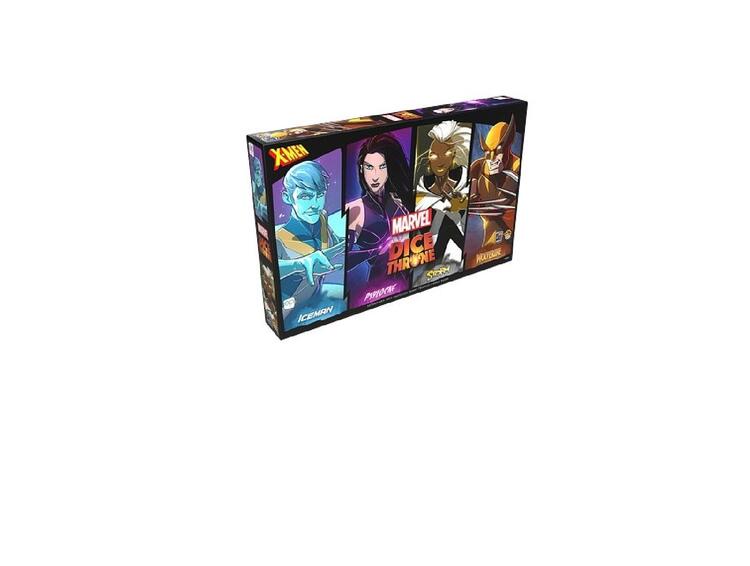 Dice Throne Marvel Iceman-Psylocke-Storm-Wolverine