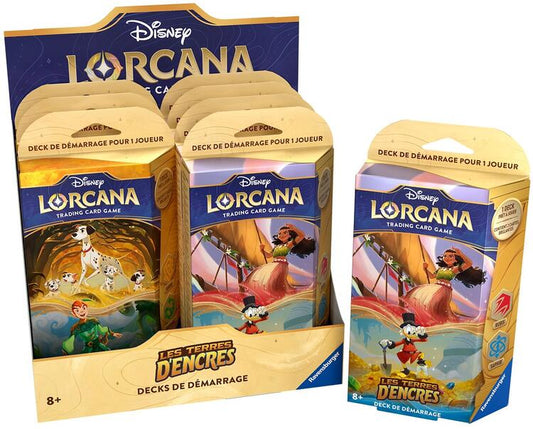 Disney Lorcana Into the Inklands Starter Deck Amber/Emerald