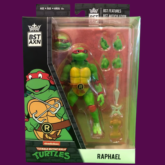 BST AXN Ninja Turtles Raphael figurine articulée