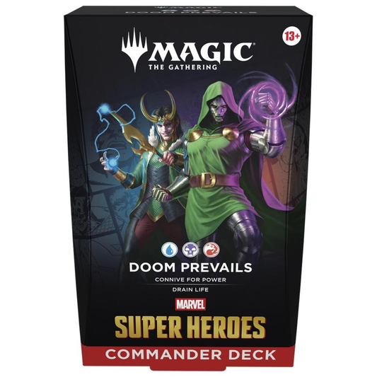 MTG Marvel Super Heroes Commander Deck - Doom Prevails - Commander