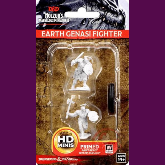 D&D Earth Genasi Fighter