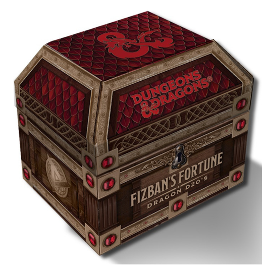 D&D Fizban's Fortune Dragon D20