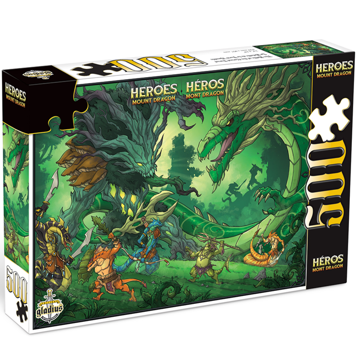 Dragon Mountain Heroes Puzzle Cursed Forest
