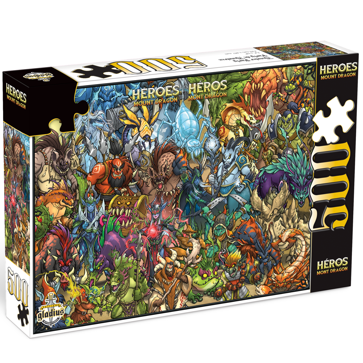 Dragon Mountain Heroes Monster Party Puzzle