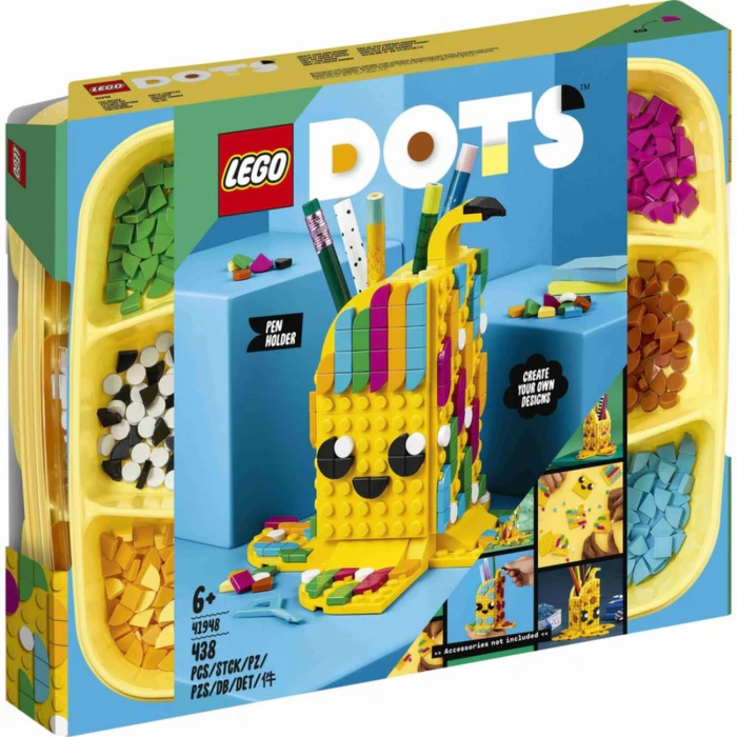 Lego Dots pen holder Jolie banane 41948