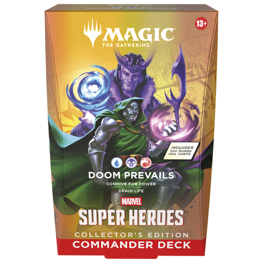 MTG Marvel Super Heroes Commander Deck - Doom Prevails (Collector's Edition)