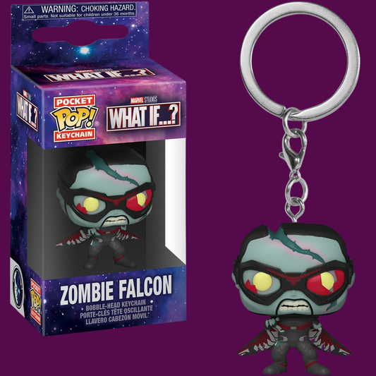 Pocket POP! Porte-clé What if...? Zombie falcon