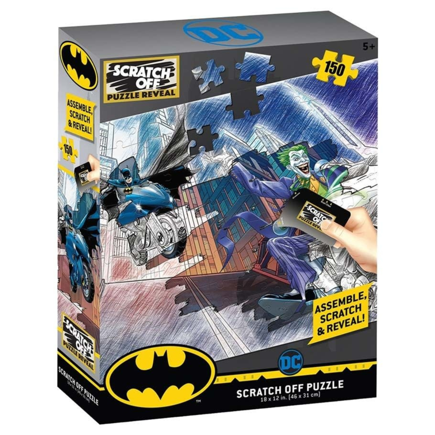 Casse-tête Scratch off Batman 150