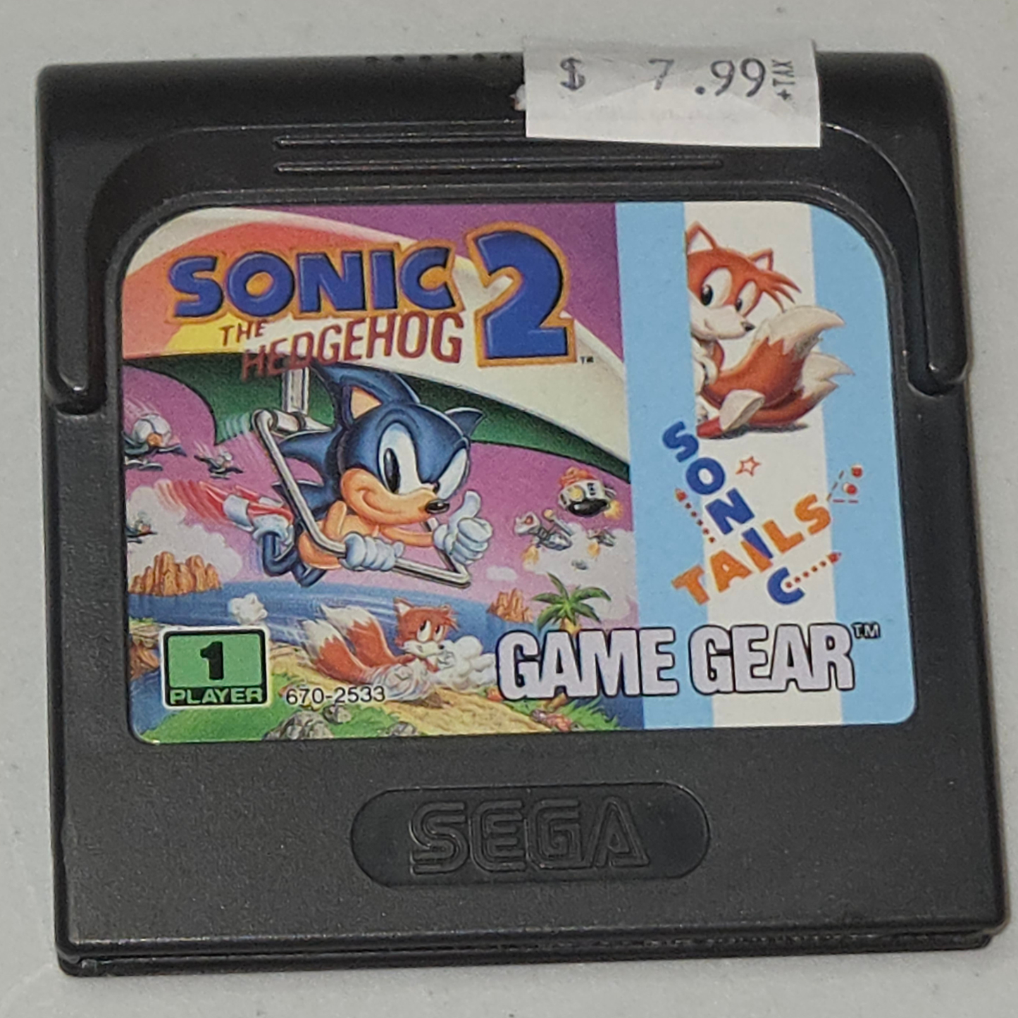 Sonic the Hedgehog 2 (jeu seul)