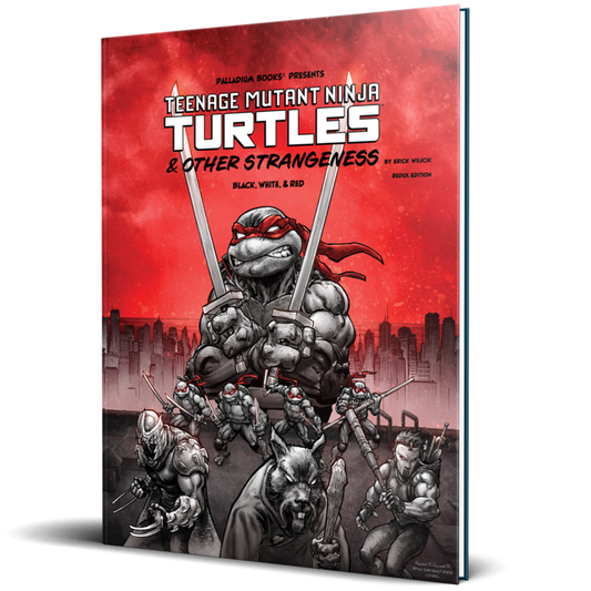 TMNT & Other Strangeness Redux Black, white and red