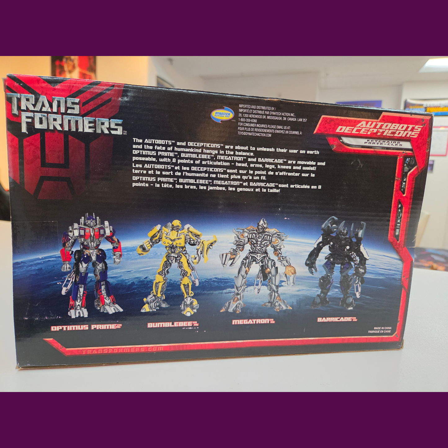 Transformers Porte-Clé Autobots Decepticons