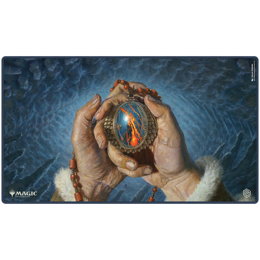 UG Playmat MTG Tarkir Dragonstorm Mox Jasper