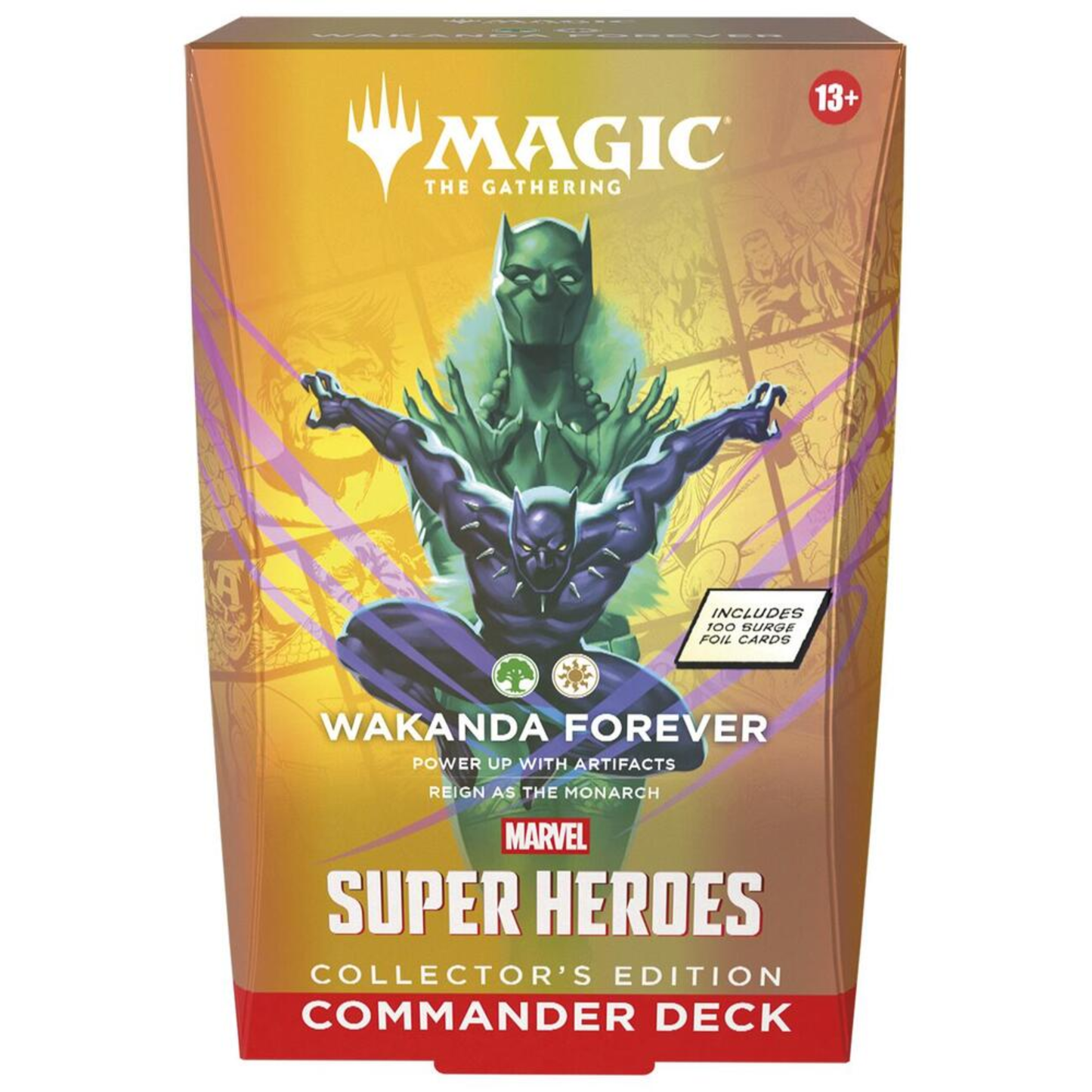 MTG Marvel Super Heroes Commander Deck - Wakanda Forever (Collector's Edition)