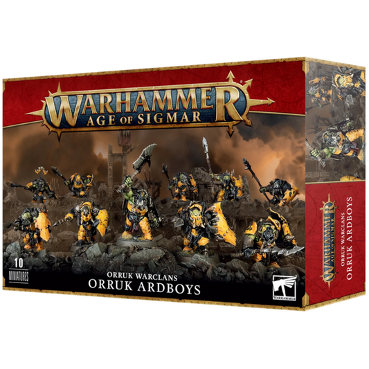 WH Age Of Sigmar Orruk Warclans Orruk Ardboys